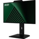 MSI PRO MP242PMGDE, LED-Monitor 60 cm (23.8 Zoll), schwarz, FullHD, IPS, Webcam, Mikrofon, HDMI, DP, VGA, USB-Hub, 120Hz Panel