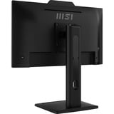 MSI PRO MP242PMGDE, LED-Monitor 60 cm (23.8 Zoll), schwarz, FullHD, IPS, Webcam, Mikrofon, HDMI, DP, VGA, USB-Hub, 120Hz Panel