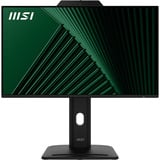 MSI PRO MP242PMGDE, LED-Monitor 60 cm (23.8 Zoll), schwarz, FullHD, IPS, Webcam, Mikrofon, HDMI, DP, VGA, USB-Hub, 120Hz Panel
