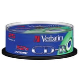 Verbatim CD-R 700 MB, CD-Rohlinge 52fach, 25 Stück, Extra Protection