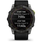 Garmin Enduro 2 Solar, Smartwatch schwarz, 51mm
