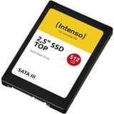 Intenso TOP SSD 512 GB schwarz, SATA 6 Gb/s, 2,5", Bulk