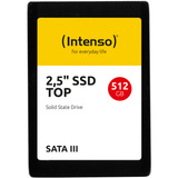 Intenso TOP SSD 512 GB schwarz, SATA 6 Gb/s, 2,5", Bulk
