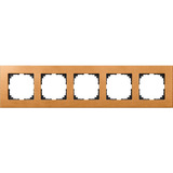 Merten Holzrahmen 5fach buche, Retail