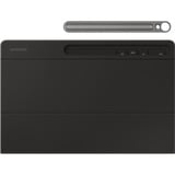 Samsung Book Cover Keyboard Slim, Tablethülle schwarz, DE-Layout, Samsung Galaxy Tab S10 FE+