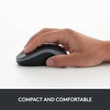 Logitech Wireless Mouse M185, Maus grau