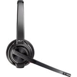 Poly Savi 8220 Office DECT, Headset schwarz, Stereo, USB-A, USB-C, Microsoft Teams