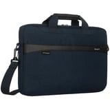 Targus Notebooktasche GeoLite EcoSmart Essential Slim Brief  dunkelblau/schwarz, bis 40,6 cm I 16"
