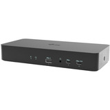 i-tec Universal Intelligent Dual Display Docking Station, Dockingstation schwarz, Power Delivery 100W