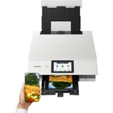 Canon PIXMA TS8751, Multifunktionsdrucker weiß, USB, WLAN, Scan, Kopie, Duplex (Druck)