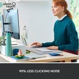Logitech Signature M650 Wireless, Maus weiß, Größe M, Chromebook zertifiziert