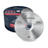 MediaRange CD-R 700 MB, CD-Rohlinge 52fach, 50 Stück