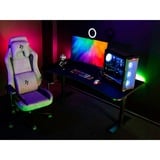 Arozzi Arena Gaming-Tisch, Pure Black schwarz, vollflächiges Mikrofaser-Mauspad