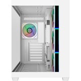 Cooler Master Elite 681 , Tower-Gehäuse weiß, Tempered Glass x 2