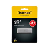 Intenso Ultra Line 256 GB, USB-Stick silber, USB-A 3.2 Gen 1