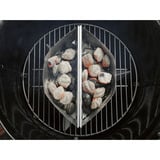 Weber Holzkohlekörbe, Kohlekorb silber, 2 Stück