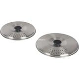 Campingaz Topf-Set Camping Kit, 5-teilig edelstahl, 2 Töpfe + 2 Deckel + 1 Pfanne