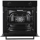 Respekta AB121MS-26, Backofen schwarz
