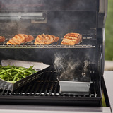 Weber Gasgrill Summit FS38X S Smart, Edelstahl edelstahl, mit CRAFTED Basis-Rahmen und Sear Zone