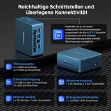 GEEKOM IT12, Mini-PC blau, Windows 11 Pro