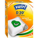 Swirl Staubsaugerbeutel R39 MicroPor 4 Beutel + 1 Filter, für Rowenta, Moulinex