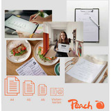  Peach 2 in 1 A4 Laminiergerät Plug & Play  inkl. Trimmer & Laminierfolien