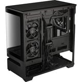 ASUS PRIME AP202 TG ARGB , Tower-Gehäuse schwarz, Tempered Glass x 2