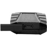 ADATA External SSD SD820 4 TB, Externe SSD schwarz/grau, USB-C 3.2 Gen 2 (10 Gbit/s)