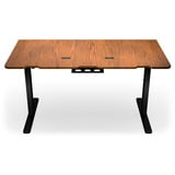 ENDORFY Atlas L Electric, Gaming-Tisch nussbaum/schwarz