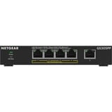 Netgear GS305PP, Switch schwarz