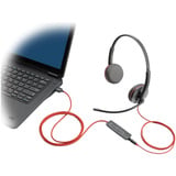 Poly Blackwire 3225, Headset schwarz, Stereo, USB-C