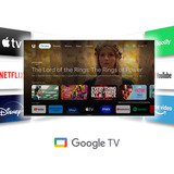 Thomson 55UG4S14, LED-Fernseher 139 cm (55 Zoll), schwarz, UltraHD/4K, Google TV, Triple-Tuner, HDR
