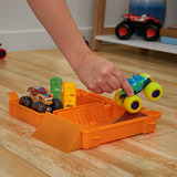 Mattel Hot Wheels Monster Trucks Stunt and Go Spielset 