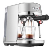 Sage the Bambino Plus Siebträgermaschine SES500BSS4EEU1, Espressomaschine edelstahl (gebürstet), 1.600 Watt