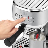 Sage the Bambino Plus Siebträgermaschine SES500BSS4EEU1, Espressomaschine edelstahl (gebürstet), 1.600 Watt
