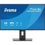iiyama ProLite XB2497HSN-B1, LED-Monitor 60.5 cm (23.8 Zoll), schwarz (matt), FullHD, IPS, HDMI, DP, USB-C, USB-Hub, Daisy Chain, 100Hz Panel