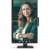 AOC 24P3CW, LED-Monitor 60.5 cm (23.8 Zoll), schwarz, FullHD, IPS, LS, Webcam, Mikrofon, 100Hz Panel
