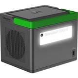 APC Schneider tragbare OffGrid Powerstation 500 schwarz/grün, Lithium-Ionen Akku 517Wh, 2x 230V 500W, 3x USB-A, 2x USB-C PD