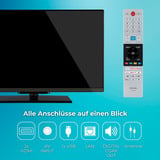 Toshiba 32LF3F63DAZ, LED-Fernseher 80 cm (32 Zoll), schwarz, FullHD, HDR, Triple Tuner, Fire TV