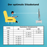 Toshiba 43UV3363DA, LED-Fernseher 108 cm (43 Zoll), schwarz, UltraHD/4K, Triple Tuner, SmartTV, VIDAA