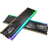 ADATA DIMM 64 GB DDR5-6000 (2x 32 GB) Dual-Kit, Arbeitsspeicher schwarz, AX5U6000C2832G-DTLABRBK, XPG Lancer Blade RGB, INTEL XMP, AMD EXPO