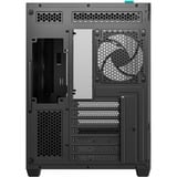 DeepCool CG530U 4F, Tower-Gehäuse schwarz, Gebogene Glasvitrine