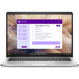 Dell Pro 14 Plus (9R38P), Notebook silber, Intel® Core™ Ultra 5 235U, Intel® Graphics, 16 GB LPDDR5X, 512 GB (512 GB SSD), Windows 11 Pro