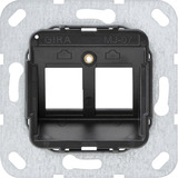 Gira Modular Jack 7 zweifach Unterputz Tragring Retail