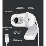 Logitech BRIO 100, Webcam weiß