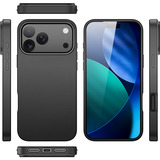 Nevox StyleShell PRO, Handyhülle schwarz, iPhone 17 Pro / iPhone 18 Pro, kompatibel mit MagSafe