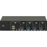 Inter-Tech IPC KVM Switch AS-41HUS, KVM-Switch 
