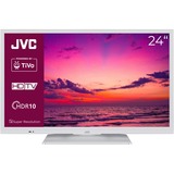 JVC LT-24VH5455W, LED-Fernseher 60 cm (24 Zoll), weiß, WXGA (HD-Ready), Triple Tuner, Smart TV, TiVo Betriebssystem