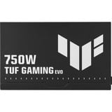 ASUS TUF-GAMING-750B-EVO, PC-Netzteil schwarz, 3x PCIe, Kabelmanagement, 750 Watt
