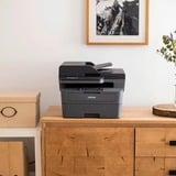 Brother MFC-L2860DW, Multifunktionsdrucker dunkelgrau, USB, LAN, WLAN, Scan, Kopie, Fax, Duplex (Druck)
